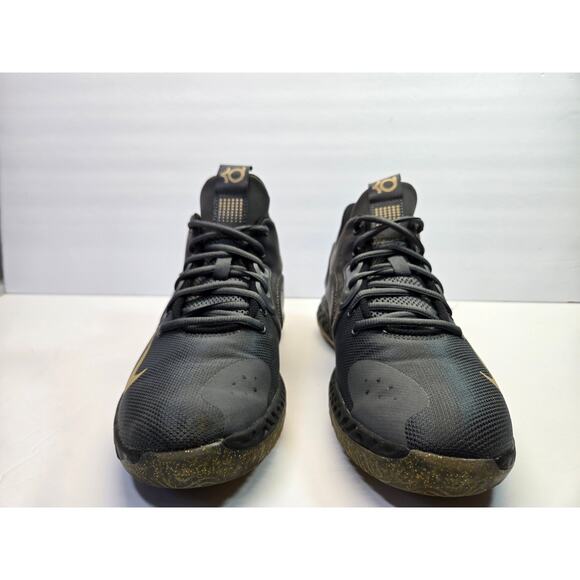 Nike KD Trey 5 VII Basketball Shoes Mens 9 Grey Dark Metallic Gold Kevin Durant - Picture 2 of 8